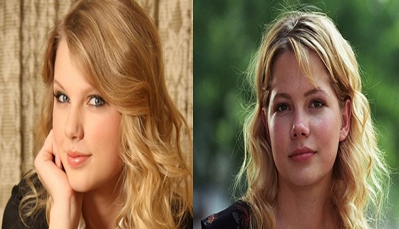 Taylor_Swift_and_Michelle_Williams_look_alike