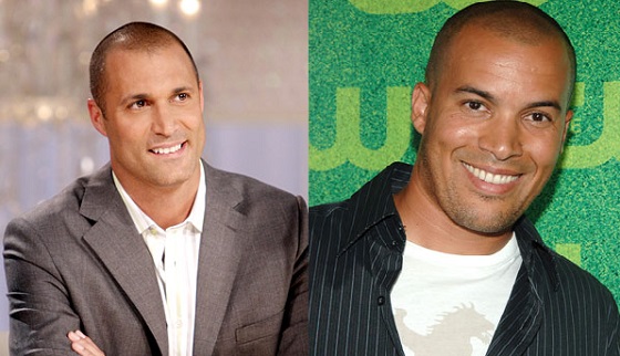 Celebrity that look alike Nigel Barker and Coby Bell 