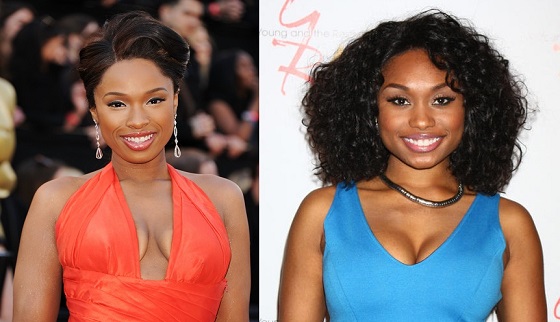 Black female celebritiy twin doubles
