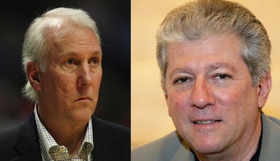 Peter Riegert from Dads vs Gregg Popovich San Antonio Spurs