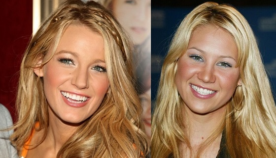 Blake Lively vs Anna Kournikova look alike