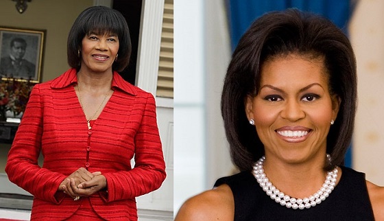 Jamaica first female Prime Minister and United States of America first black female First Lady