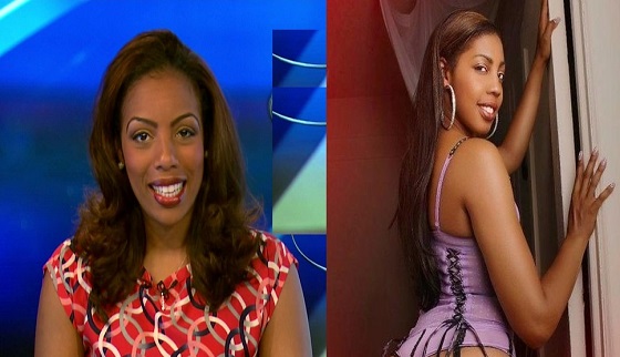 News Anchor and Video Vixen look alike