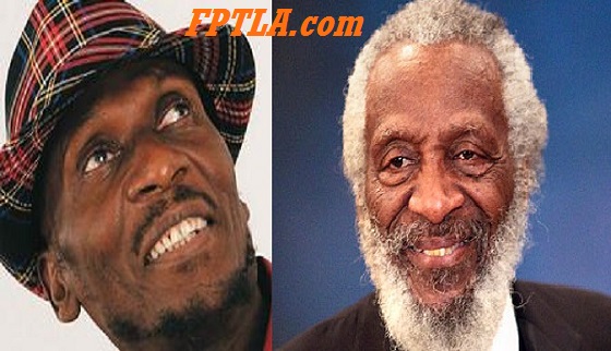 Comedian Dick Gregory and singer Jimmy Cliff